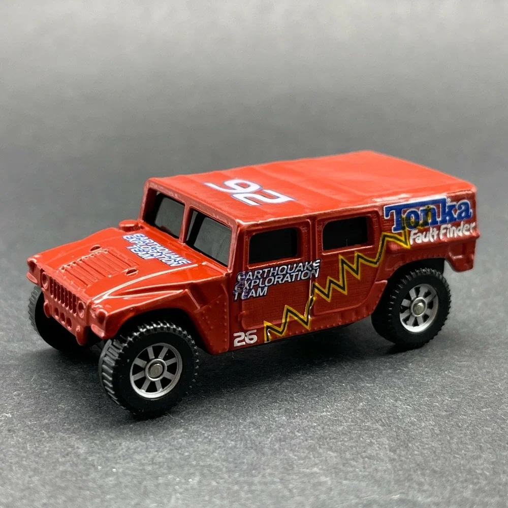 Maisto Tonka‎ Racing Humvee Hummer Fault Finder SUV Diecast Car Red Diecast 1/64